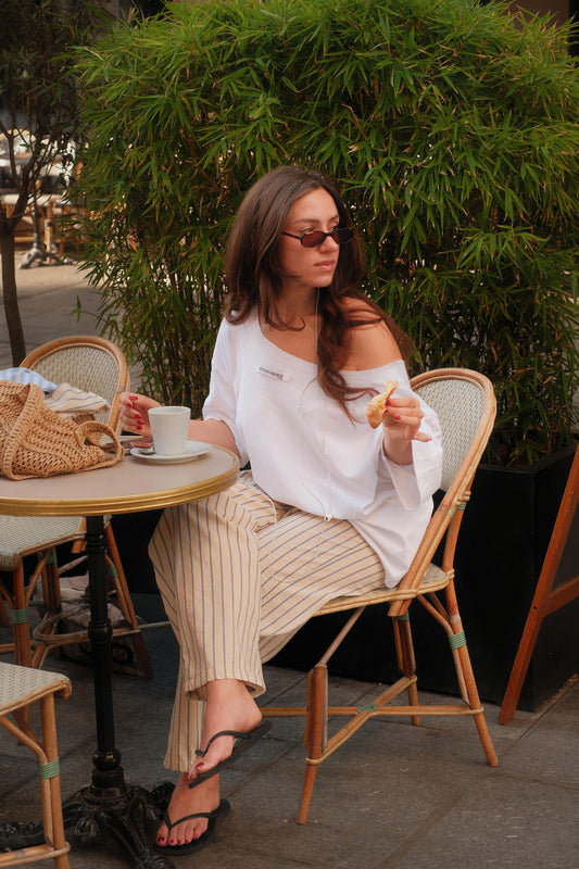 T-shirt One Shoulder