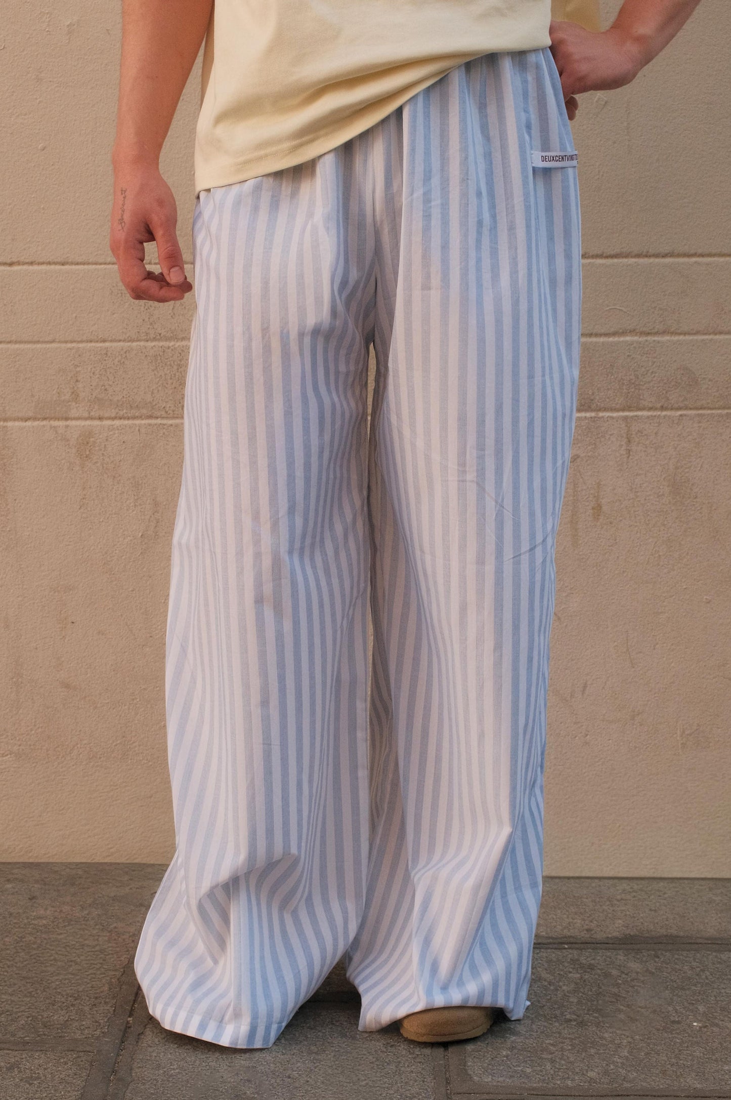 Pant rayé 01