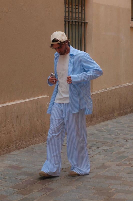 Pant rayé 01