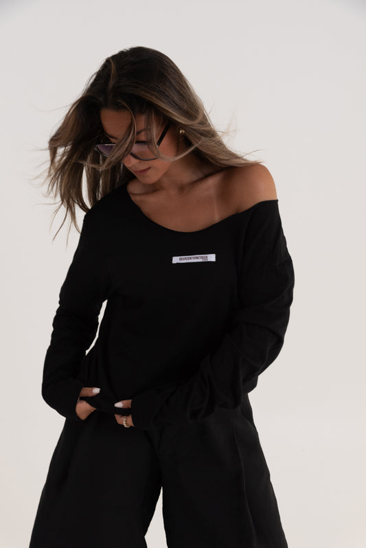 Longsleeves one shoulder