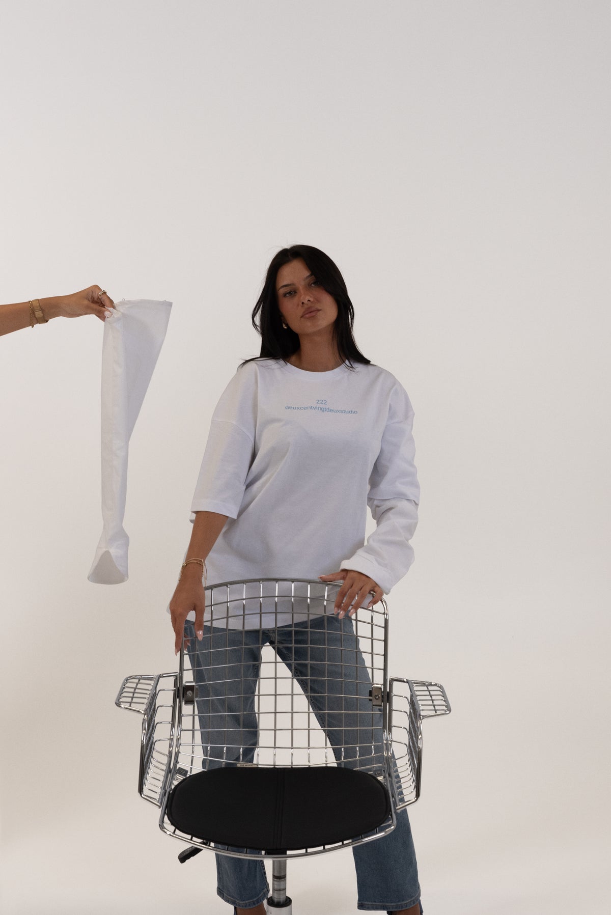 T-shirt with longsleeves